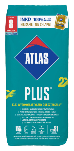 ZAPR. KLEJ. ATLAS PLUS 25KG !!!
