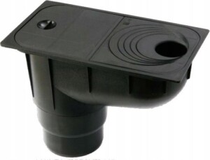 OSADNIK RYNNY Z KOSZEM 110 CZARNY ODP. PION.