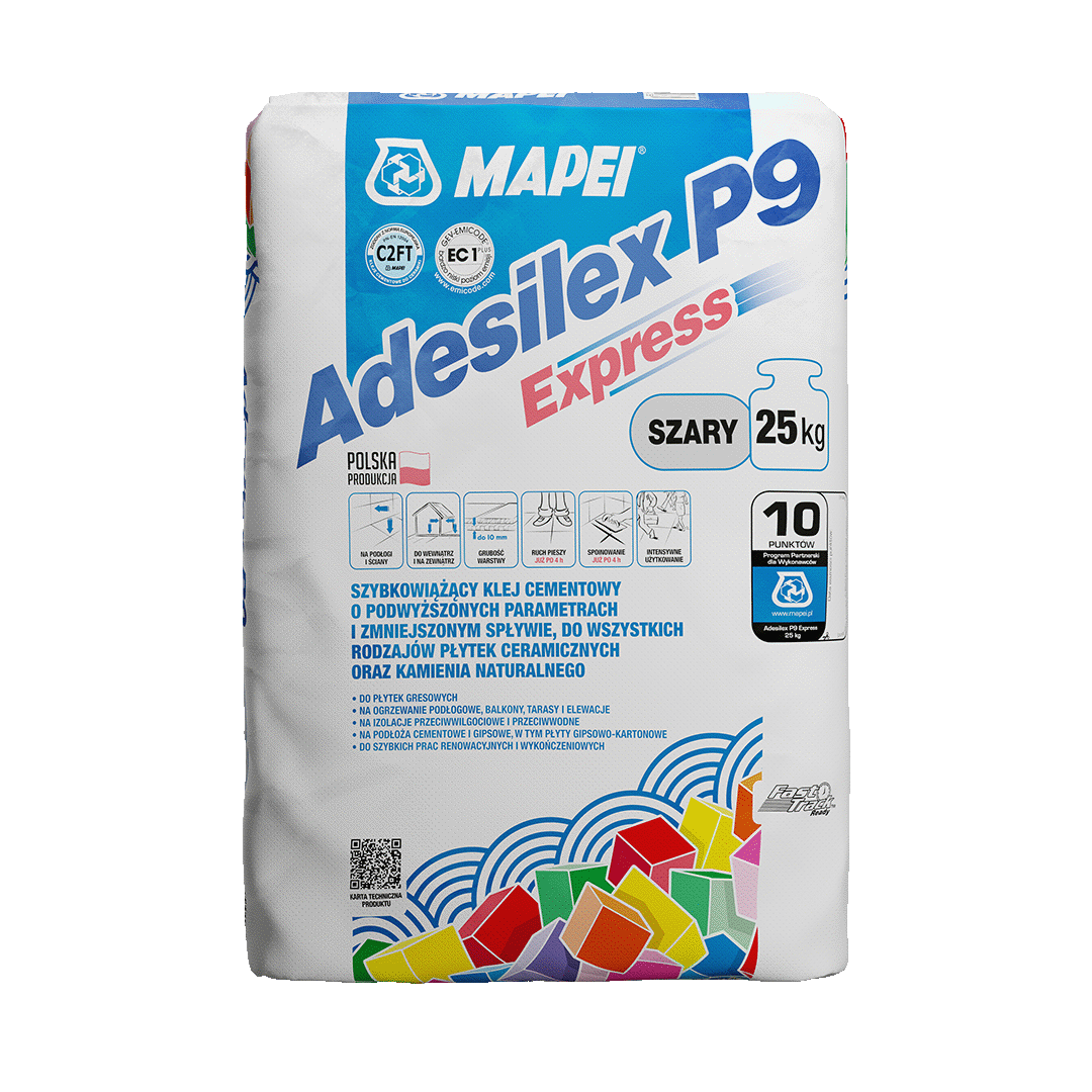 ZAPR. KLEJ. MAPEI ADESILEX P9 EXPRESS 25KG