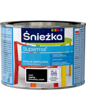 SUPERMAL AKRYL CZARNY 0,4L