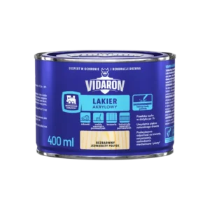 VIDARON LAKIER AKRYL bezb. 0,4L POŁYSK