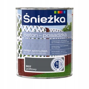 ŚNIEŻKA BETON POSADZKA 0,8L GRAFIT