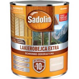 SADOLIN EXTRA BIAŁY KREMOWY 0,75L lakierobejca