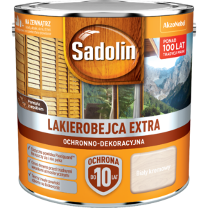 SADOLIN EXTRA BIAŁY KREMOWY 2,5L lakierobejca