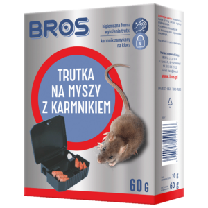 BROS - trutka na myszy z karmnikiem 60g