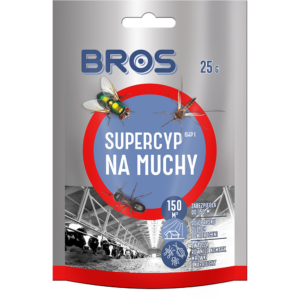 BROS - Supercyp 6WP 25g - preparat do oprysku na muchy