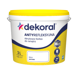DEKORAL POLINAK BIAŁA 3L EMULSJA AKRYLOWA