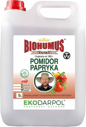 NAWÓZ-BIOHUMUS EXTRA POMIDOR PAPRYKA 5L