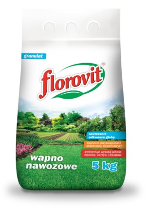 FLOROVIT-WAPNO NAWOZ. 5KG GRANULAT