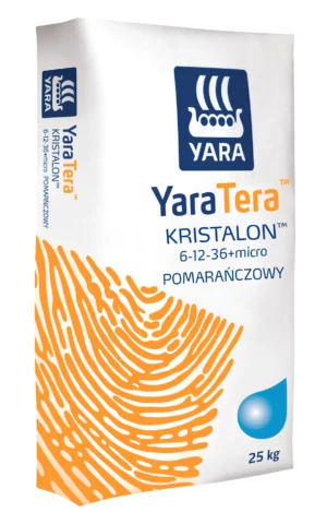 NAWÓZ-KRISTALON POMARAŃCZ. 25KG 6-12-36