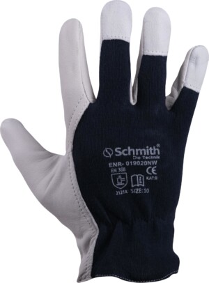 SCHMITH-RĘKAWICE ROB. ROYAL 10" SKÓRA GRANAT