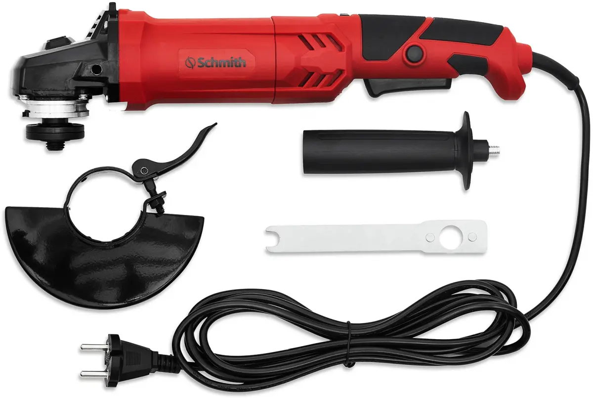 SCHMITH-SZLIFIERKA KĄT. 125mm /1100W REGUL. OBROTÓW 3-11tys/min - obrazek 2