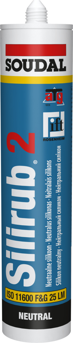 SOUDAL-SILIKON NEUTRALNY CZARNY SILIRUB 2