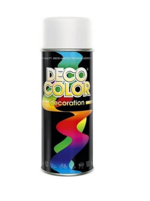 SPRAY DECO 400ml BIAŁY MAT