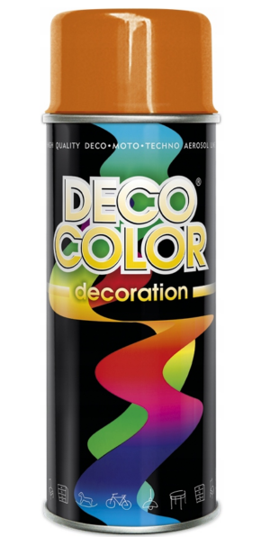 SPRAY DECO 400ml POMARANCZOWY