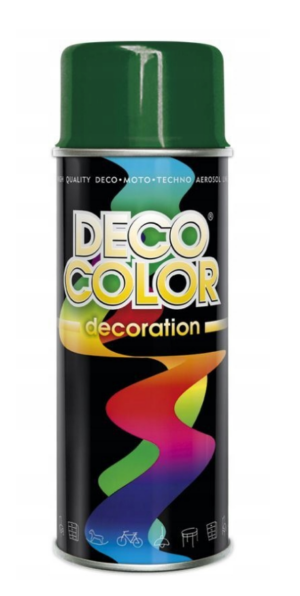 SPRAY DECO 400ml CIEMNY ZIELONY