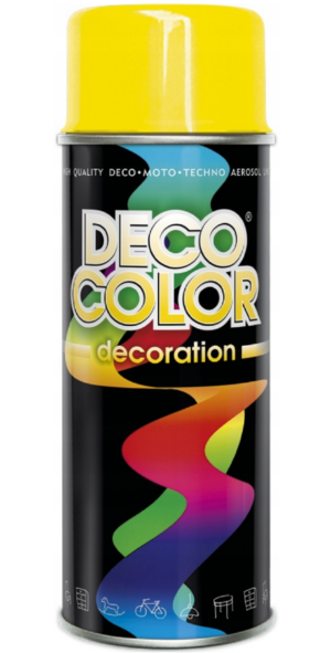 SPRAY DECO 400ml ŻÓŁTY R1023