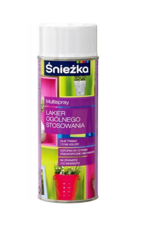 SPRAY ŚNIEŻKA 400ml BIAŁY POŁ.