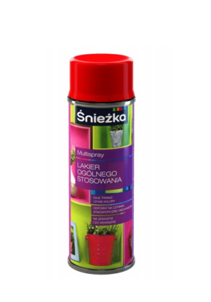 SPRAY ŚNIEŻKA 400ml CZERWONY R3000