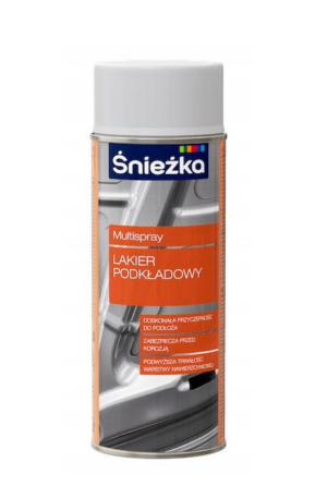SPRAY ŚNIEŻKA PODKŁAD SZARY 400ml