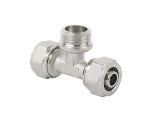 TRÓJNIK PEX 16*1/2*16 GZ