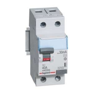 WYŁĄCZNIK RÓŻNIC. P-302/40A 30MA 2P AC LEGRAND TX3