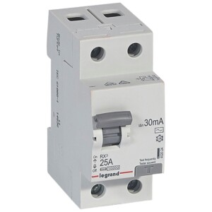 WYŁĄCZNIK RÓŻNIC. RX3 25A 2P LEGRAND 30MA AC 6KA