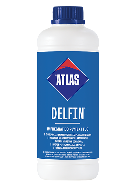 ATLAS DELFIN 1L do impregnacji płytek i fug