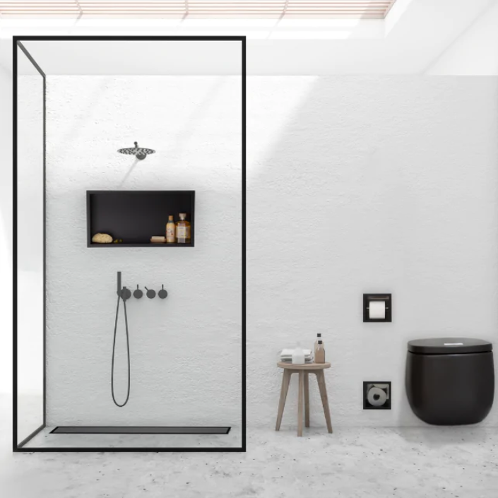 BALNEO-ODPŁYW DUPLEX BLACK 700 NEXT V/T - obrazek 3