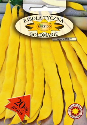 NASIONA-FASOLA TYCZNA Goldmarie 10g INKRUST.
