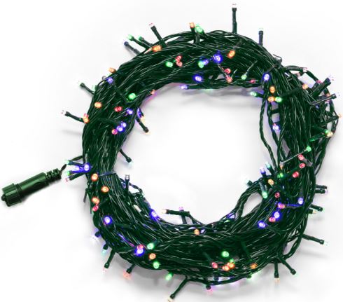 LAMPKI CHOINK. LED L-100 MULTIKOL. 9,9M (31015) BULINEX - obrazek 2