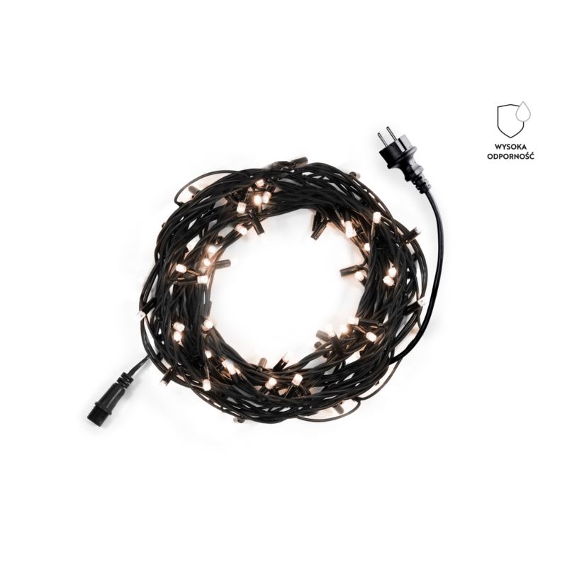 LAMPKI CHOIN. LED. ZEW. L-100 CIEPŁY BIAŁY 9,9M (58583) BULINEX - obrazek 2