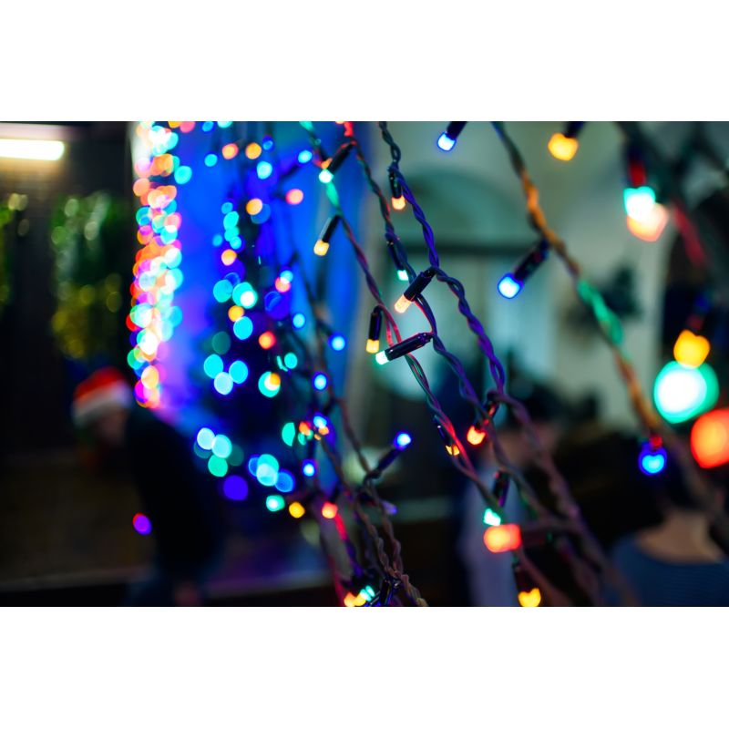 LAMPKI CHOIN. LED. ZEW. L-100 MULTIKOL. 9,9M (58514) BULINEX - obrazek 4