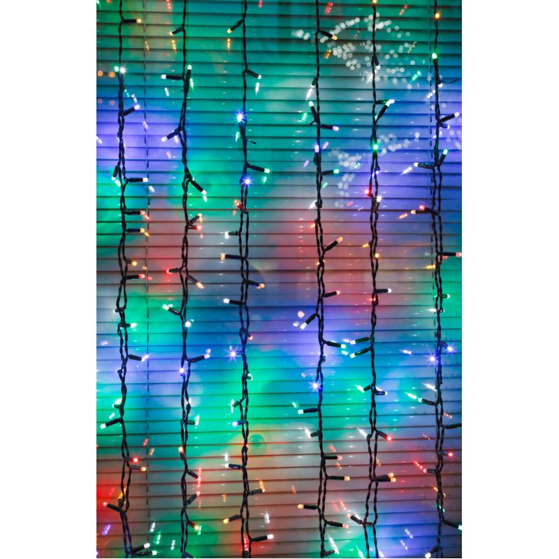 LAMPKI CHOIN. LED. ZEW. L-100 MULTIKOL. 9,9M (58514) BULINEX - obrazek 6