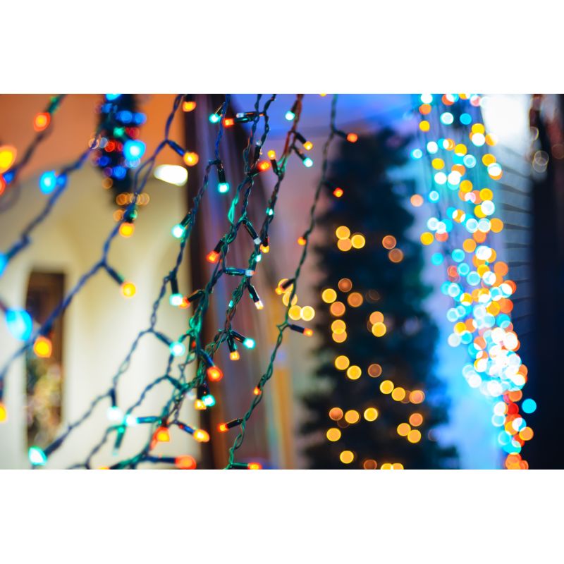 LAMPKI CHOIN. LED. ZEW. L-100 MULTIKOL. 9,9M (58514) BULINEX - obrazek 7