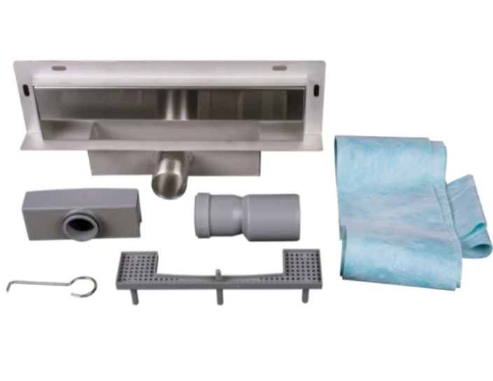 BALNEO-ODPŁYW LIN. ŚCIENNY W-DRAIN 900 INOX - obrazek 3