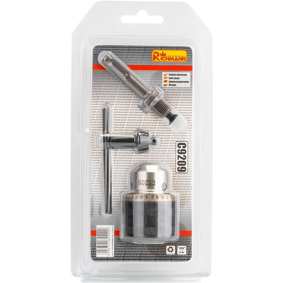UCHWYT WIERTARSKI 13mm +ADAPTER SDS+ (C9209)