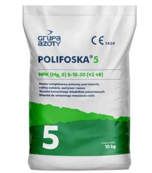 NAWÓZ-POLIFOSKA 5 - 10KG (NPK 5-15-30 + Mg, S +2 +8)