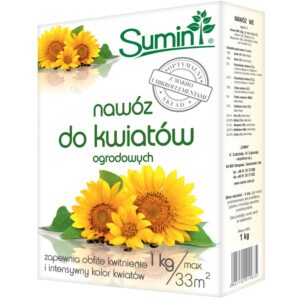 NAWÓZ-SUMIN DO KWIATÓW OGRODOWYCH 1KG