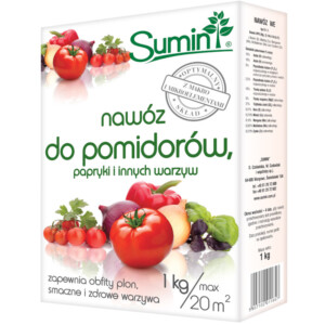 NAWÓZ-SUMIN DO POMIDORÓW, PAPRYKI I INNYCH WARZYW 1KG
