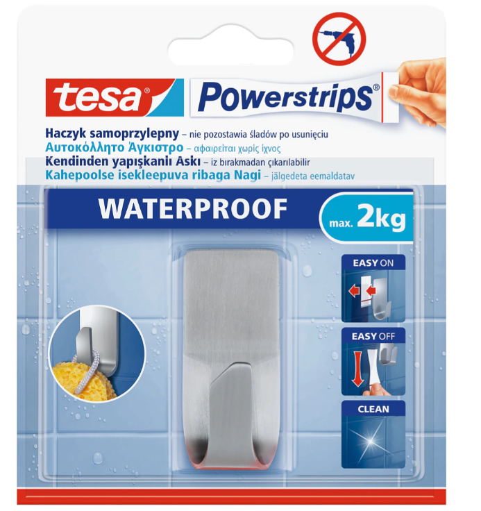 TESA HACZYK METAL. 2KG WODOODPORNY