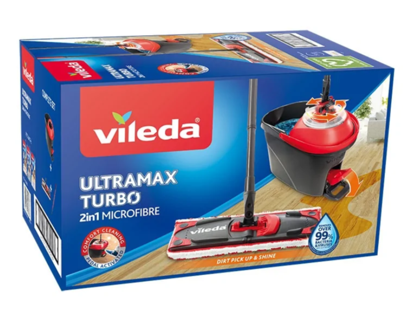 VILEDA-MOP EASY WRING ULTRAMAT TURBO BOX - obrazek 2