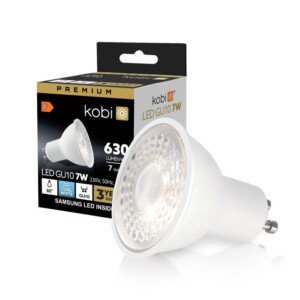 Żarówka LED GU10 7W barwa ZIMNOBIAŁA