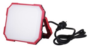 Naświetlacz LED 30W czerwony, 2x1F 230V
