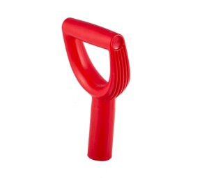 Rączka zapasowa fi 32 czerwona na rurkę metalową