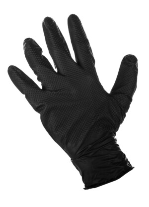Rękawiczki Nitrile BlackGrip M 50szt