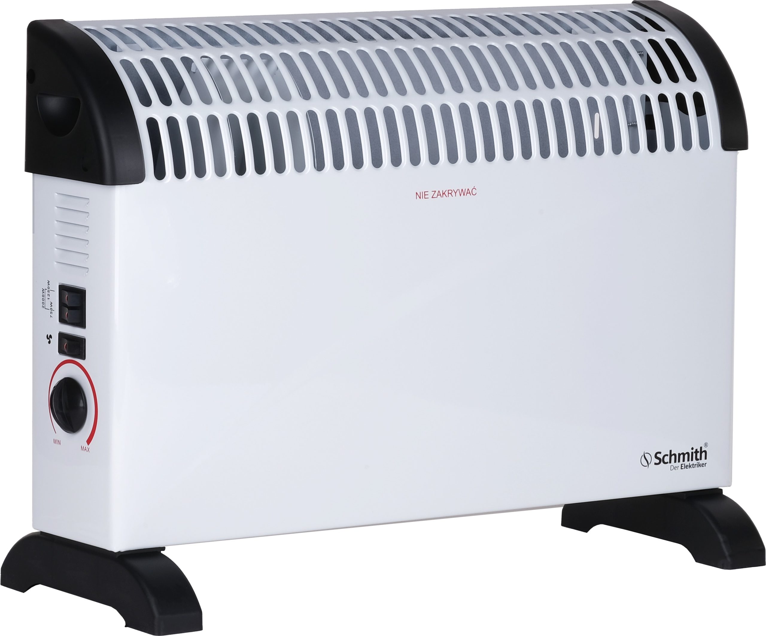Grzejnik elektryczny konwektorowy 750W/1250W/2000W TURBO
