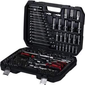 Komplet kluczy nasadowych 215 szt