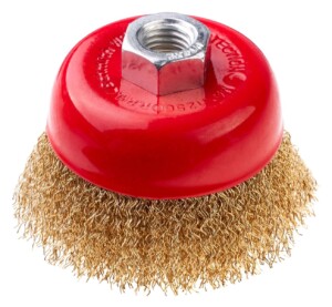 Szczotka doczołowa z nakrętką M14 drut FAL 60 mm
