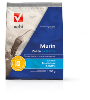 TRUTKA MURIN EXTREME Pasta 150g  saszetki myszy, szczury